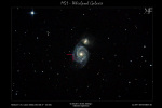 M51 - Supernova in Whirlpoolgalaxie