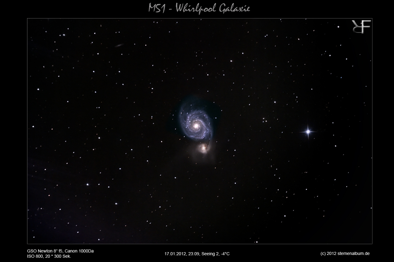 M51 - Die Whirlpool Galaxie