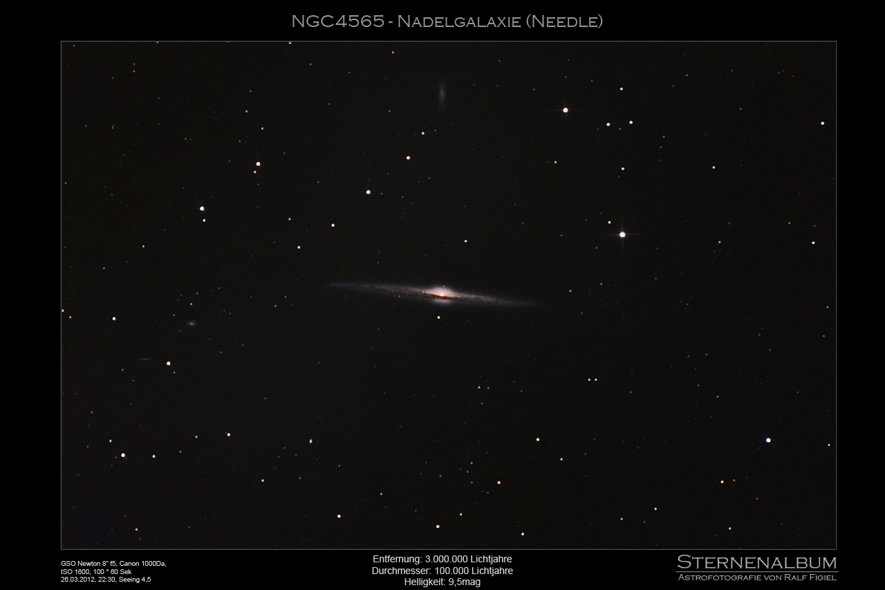 NGC4565 - Die Nadelgalaxie